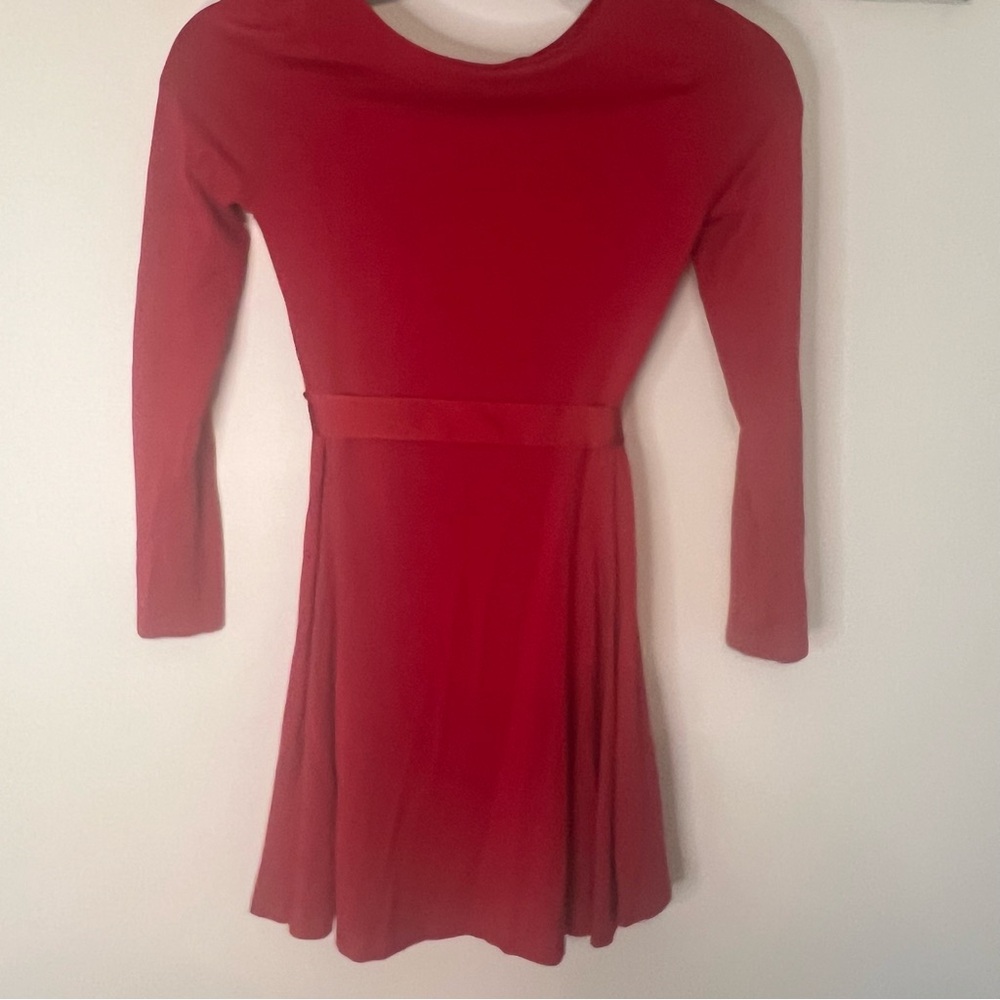 Polo by Ralph Lauren Girls Dress Vibrant Red with belt Size‎ 8/10